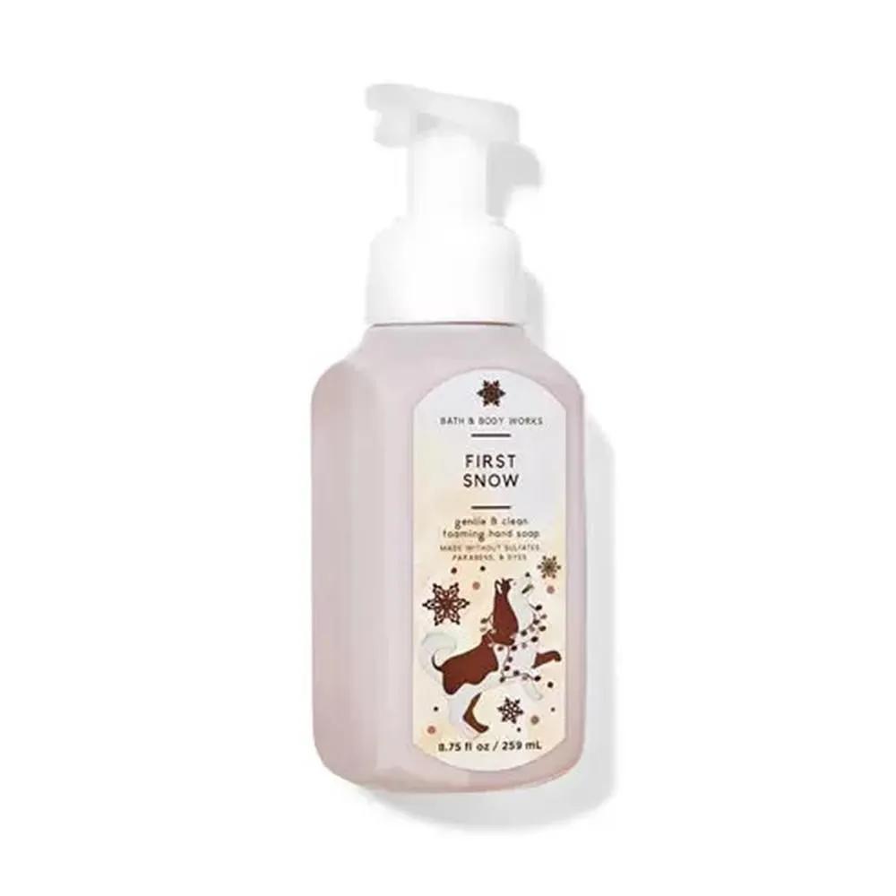 BBW Bath & Body Works 259ml 4 Packs FIRST SNOW Gentle & Clean Foaming Hand