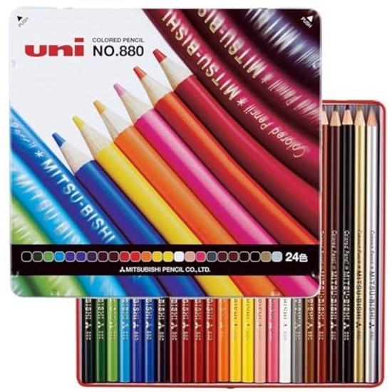 Mitsubishi Buntstifte 880 24 Farben
