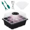 12/6 Hole Seedling Box Rectangular Breathable With Light Seedling Extractor For Vegetable Succulent Horticultural Planting Tray