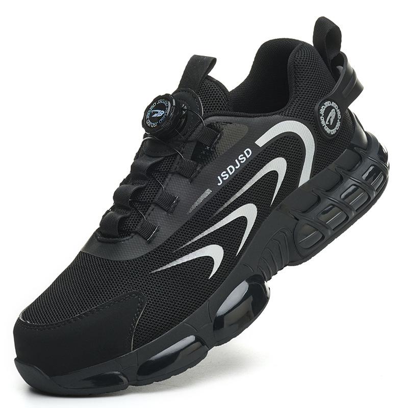 

Легкие мужские рабочие туфли со стальным носком: Удобный, Износостойкий, Ударопрочный, Устойчивый к проколам