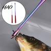 Portable Hook Remover Stainless Steel Tool, 9 Inch Fishing Disgorger with Wooden Handle, Heavy-duty Quick Retractor for Saltwater Anglers Easy To Use