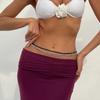 Sexy Bikini Beads Beaded Waist Chain Bohemian Elastic Body Chain