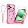 For IP17promax Phone Case Magnetic Suction Waist Three In One Camera LOGO Skin Feel with Hand Strap