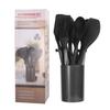 11-Piece Non-Stick Silicone Kitchen Utensil Set: Spatula, Soup Ladle, and Cookware