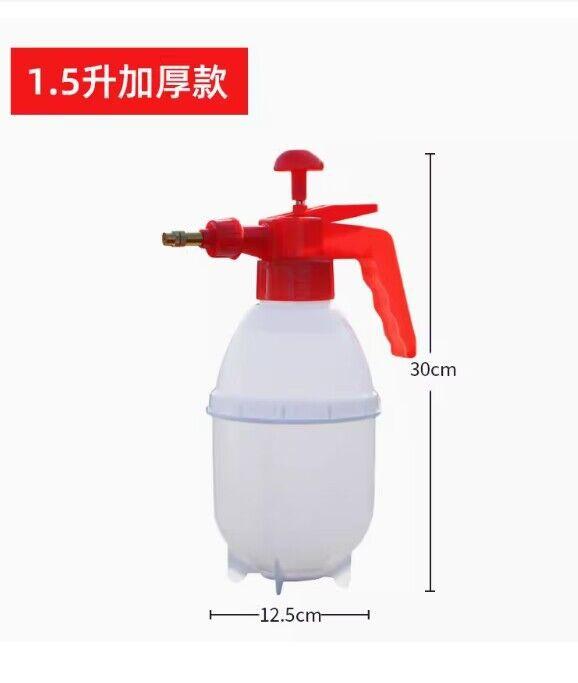 1.5L Sprayer Air Pressure Spray Kettle Watering Kettle Plastic Manual Spray Kettle Gardening Small Spray Kettle Tool