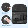 Car Seat Back PU Back Seat Storage Car Seat with Folding Tablet Drink Large Waterproof and Convenient Seat Car Accessories Pocket, Material, Bag,