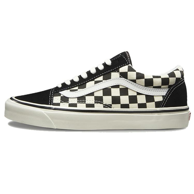 Vans Old Skool 36 DX Anaheim Lightweight Low top Skateboard Shoes Unisex Black White (Unisex) Skate Shoes VN0A38G2OAK