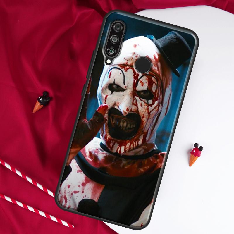 Horror Movie Terrifier For Huawei Nova 9 SE 10 5T Y90 Y70 Y60 Y61 Y91 Y72 12i 12s 11i P60 Pro P20 P30 P40 Lite Case