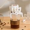 Drip Coffee Bag Stand Portable Foldable Coffee Drip Holder Reusable Outdoor Coffee Filter Paper Holder Dripper Rack for Home
