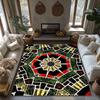 Unique Persian Rug Carpet Home Decor Area Rug Living Room Floor Mat Modern Patterned Accent Rug Non Slip Washable Floor Covering