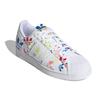 Adidas Superstar 'Allover Trefoil Weiß Multi' Sneaker H00183