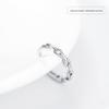 Twisted Chain Ring: Trendy Korean Style Women's Open Ring