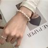 S925 Sterling Silver Freshwater Pearl Bracelet - Elegant Rice-Shaped Design for Women