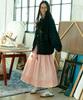 Cookies Vicky Frill Long Skirt_Pink