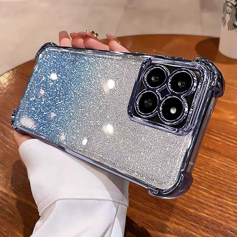 Honor400Smart Hülle Luxuriöse Glänzende Hülle Für Honor 400 Smart Lite 400pro Transparent Weich Silikon Stoßfest Handyhüllen 400smart Geschenk