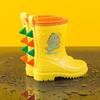 Children's Rain Boots for Boys and Girls, Mid-Calf Dinosaur Rain Boots for Toddlers and Infants, Non-Slip Rain Boots for Ages