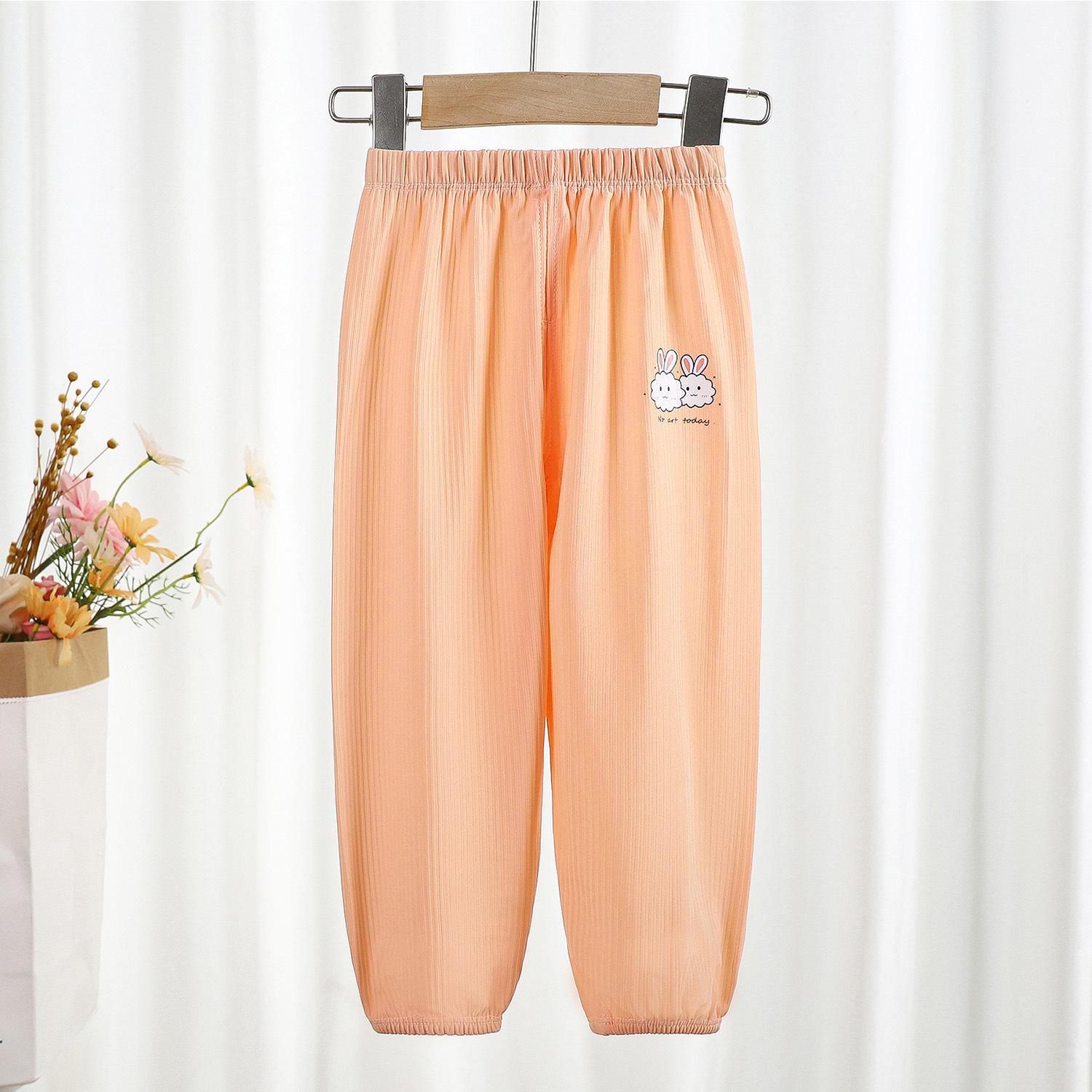 

Легкие летние брюки унисекс с защитой от комаров для детей 80cm светло-оранжевый