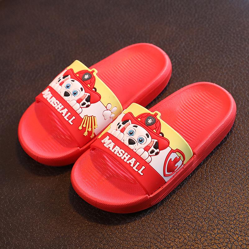 Pantuflas Antideslizantes de Interior y Sandalias de Baño para Niños Pequeños de Paw Patrol
