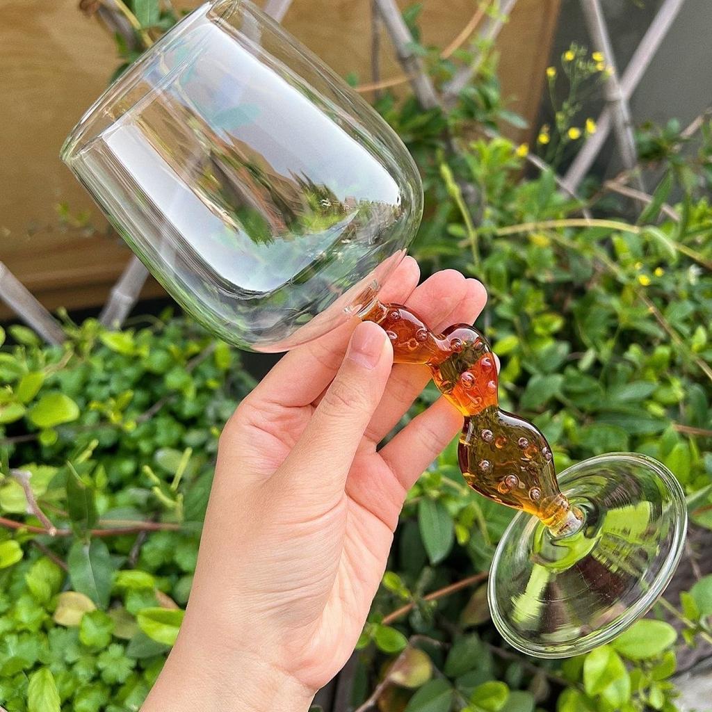 Creative Cactus Wine Glass – Unique Goblet for Red Wine or Cocktails