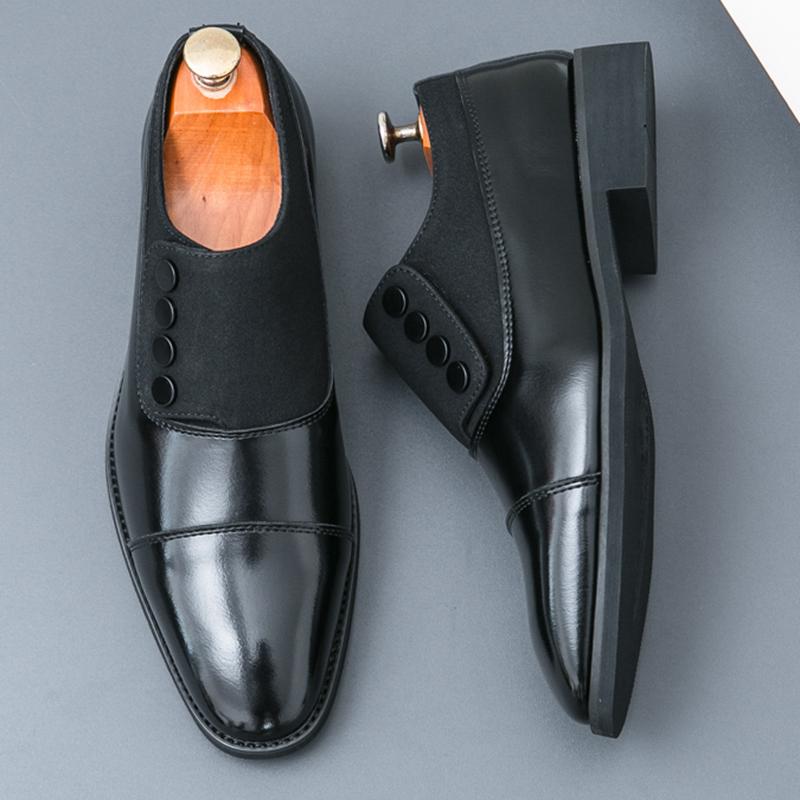Fashion Fashion Loafers New Men's Pointed Mixed Colors Flats Shoes Designer Male Wedding Dress Homecoming Footwear Zapatos Hombre