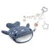New Zipper Whale Shark Coin Purse Large Capacity Lightweight Zipper Pouch Backpack Accessories Plush Coin Purse