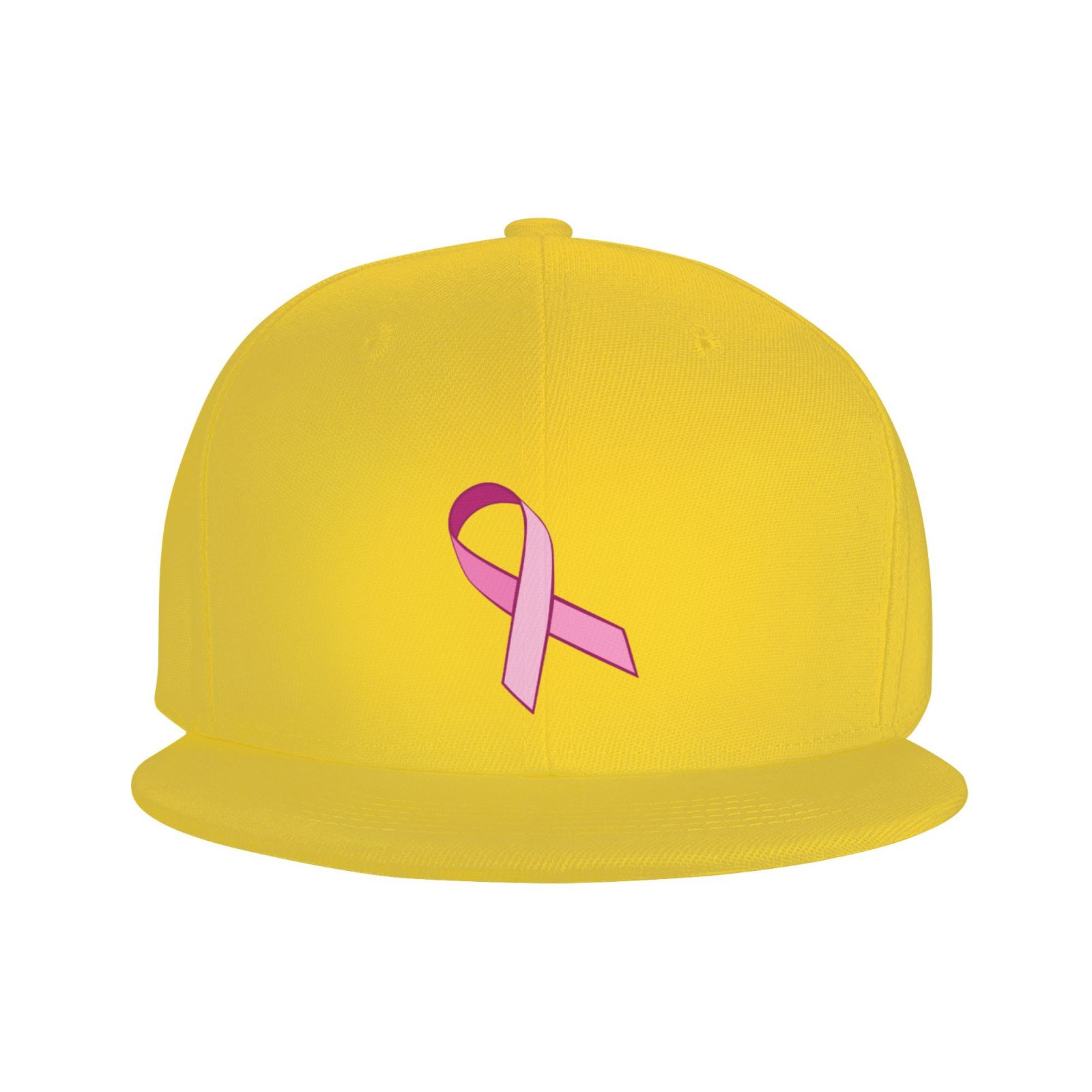 

Мужские бейсбольные кепки с розовой лентой для борьбы с раком молочной железы в стиле хип-хоп, саржевые кепки-сэндвичи, шапки унисекс, повседневные кепки на четыре сезона One Size