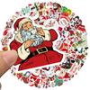 10 30 50 100PCS Cartoon Cute Santa Claus Christmas Graffiti Stickers Scooter Laptop Guitar New Year Decoration Decals Sticker F5