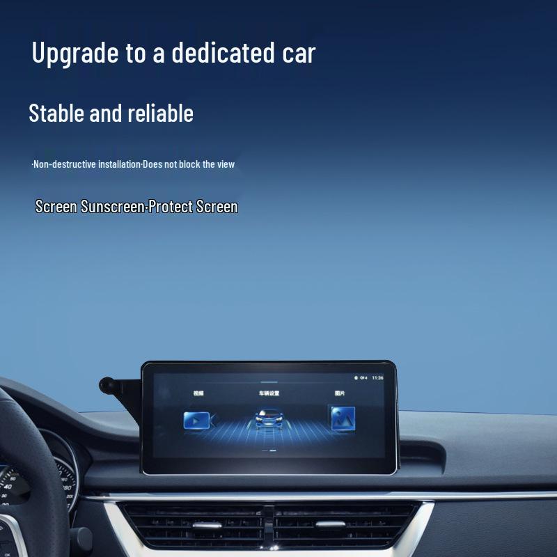 Car Phone Holder Base for Hongqi H5/E-QM5 Models - Vehicle-Specific Accessory