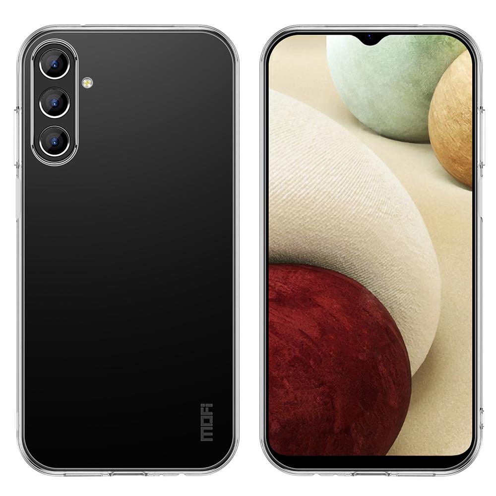 

MOFI For Samsung Galaxy S24+ Case Slim-Fit Cover Transparent TPU Phone Shell A