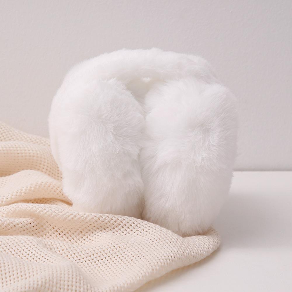 Warm Plush Ear Muffs Foldable Thicken Earflap Fashion Ear Cover  Winter