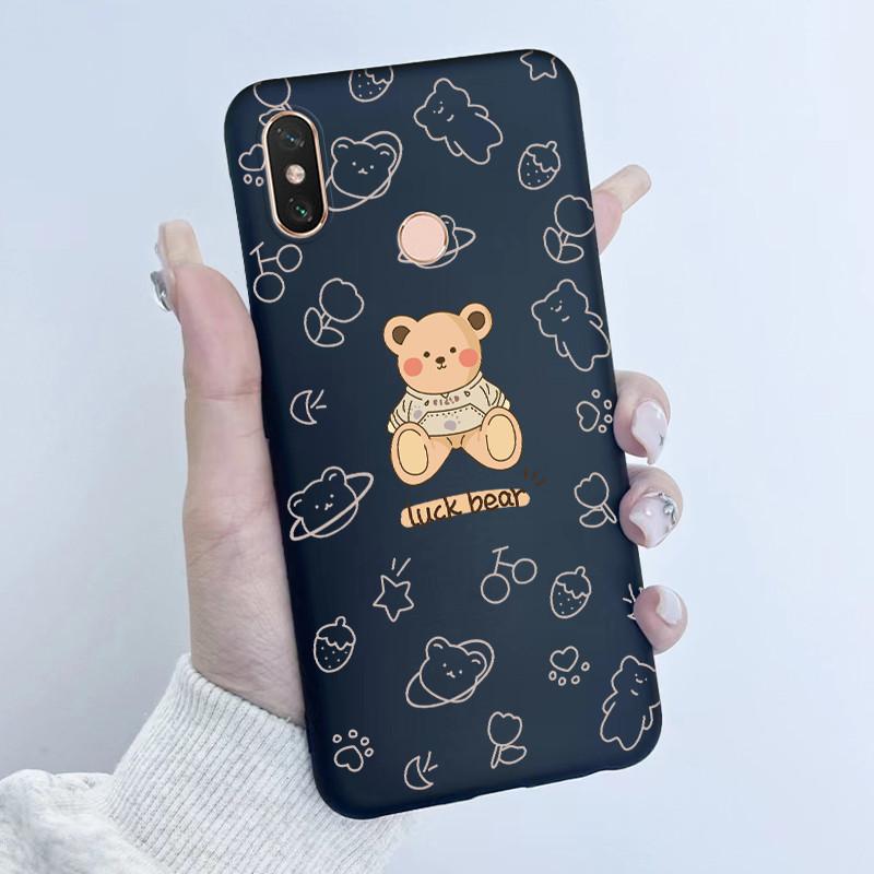 For Xiaomi Mi Max 3 Case Back Cover New design Butterfly Flower Girl Painted Candy Color Soft Silicone Shells For Mi Max3 Capa