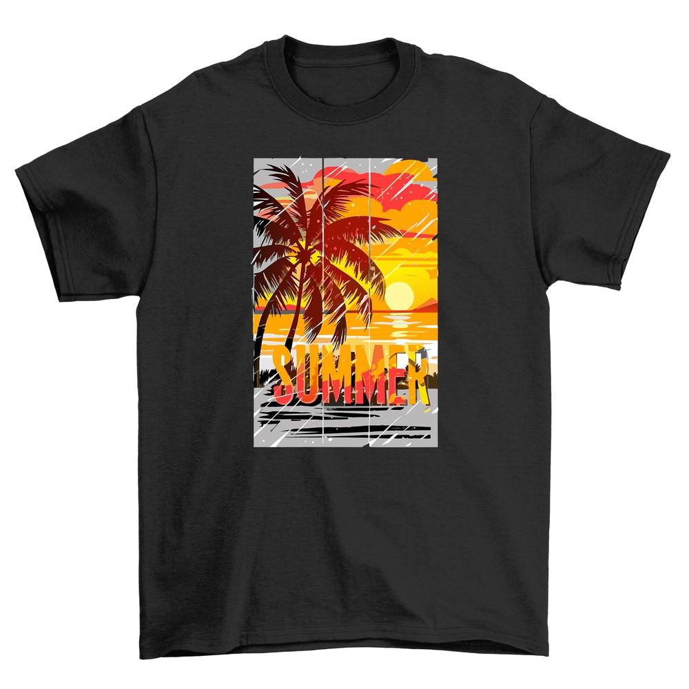 'Summer_49 Sunset Vibes'' Graphic Tee - Aesthetic and Humorous! 100% Cotton, Funny