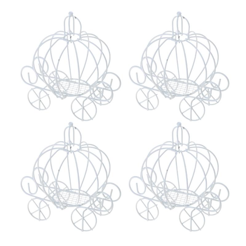 

Set Of 4 White Iron Art Candy Holders Candy Box For Wedding Decoration And Event Planning Candy Sweets Boxes 1