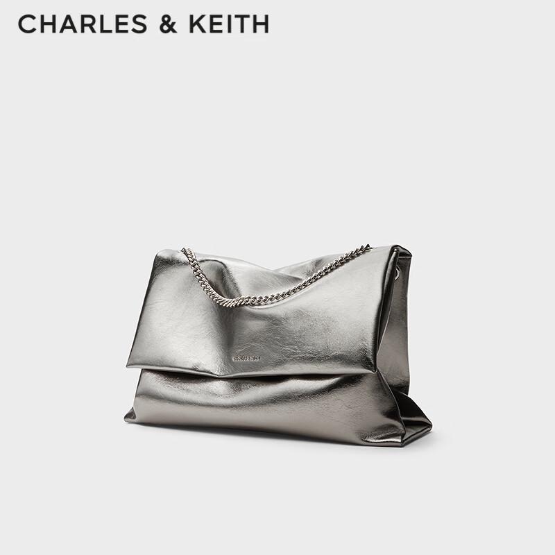 

CHARLES&KEITH Large Soft Chain Messenger Shoulder Bag Large