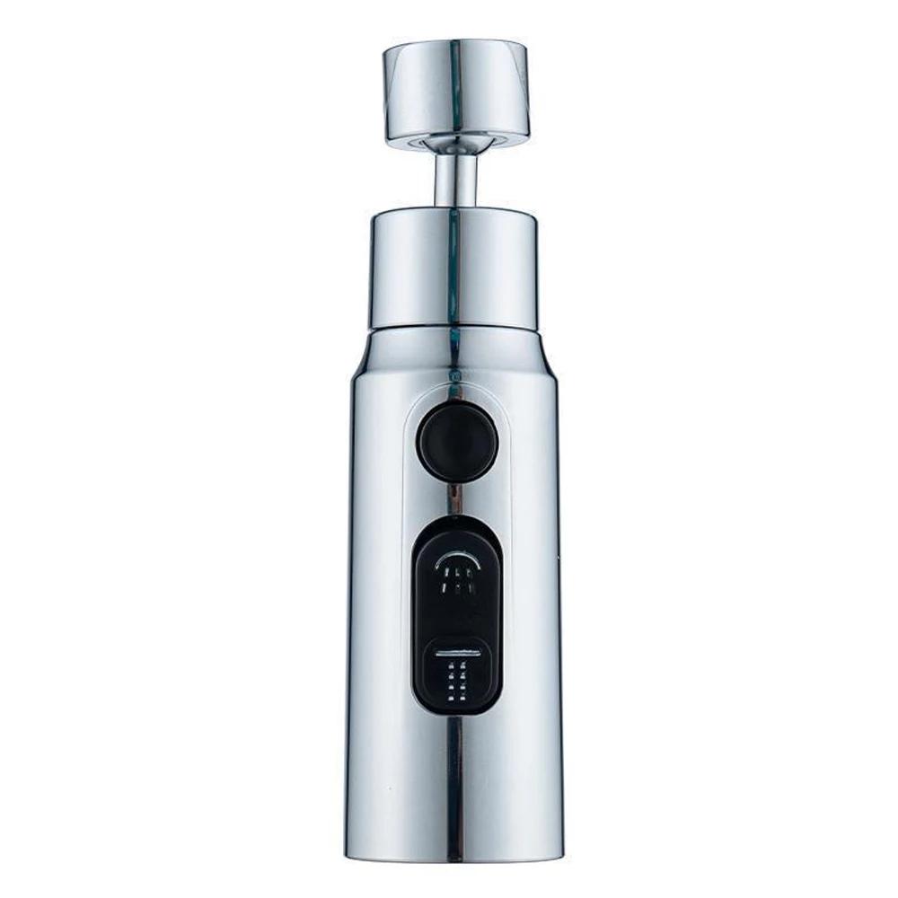 Kitchen Faucet Aerator 3 Modes Bathroom Anti-splash Tap Extender Adapter Faucet Washbasin Sprayer Saving Water Tap Filter Nozzle