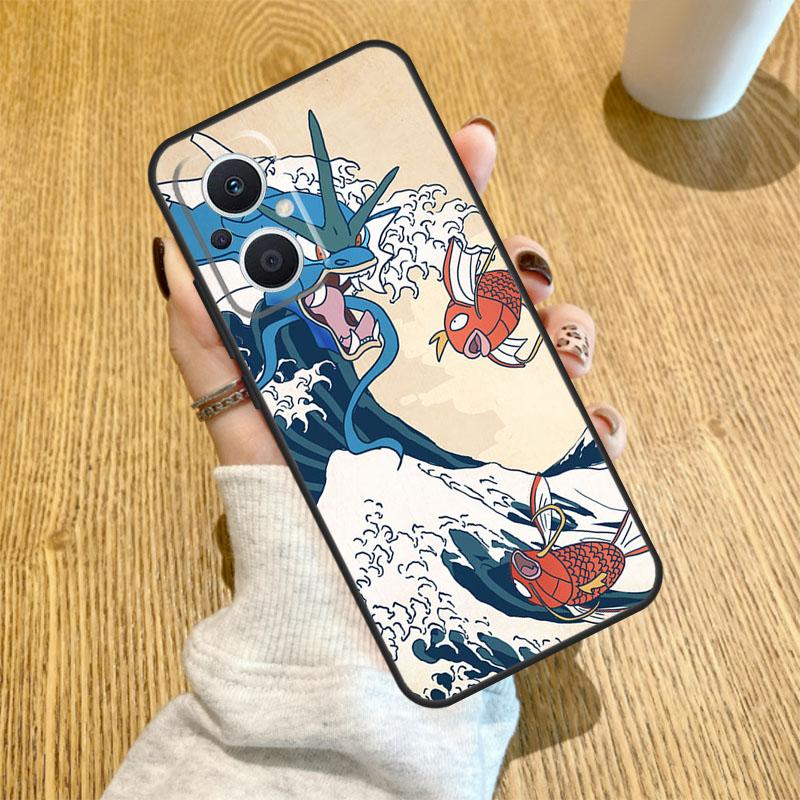 The Great Wave off Kanagawa Funda For OPPO Reno 7 8 Lite 14 F 13F 12F 11F 13 12 11 10 Pro OPPO Find X9 X8 X6 X5 Pro Case