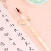 Calligraphy Small Red Hair Wolf Hair Small Case Brush Thin Gold Body Hook Pen Meticulous