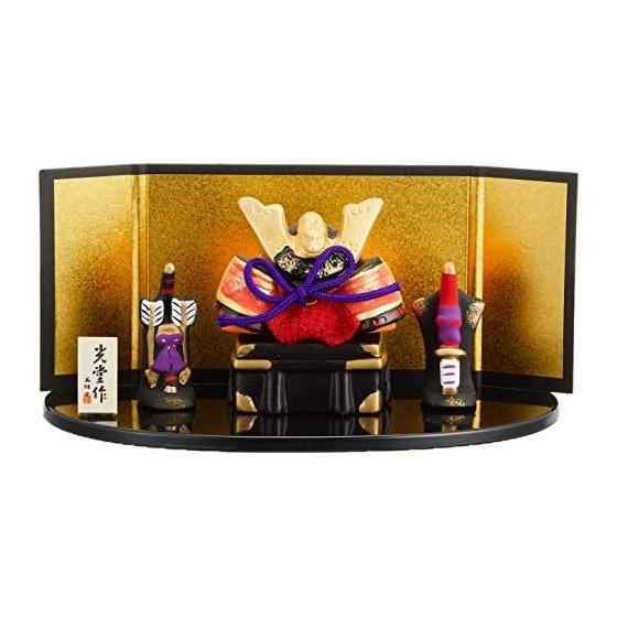 Yakushigama Boy s Festival Nishikisa Helmet Decoration (Small) Y5505