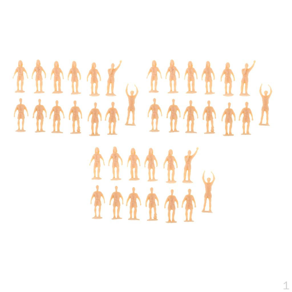 

36x 1/8 Фигурка футболиста Люди Фигурка HO OO