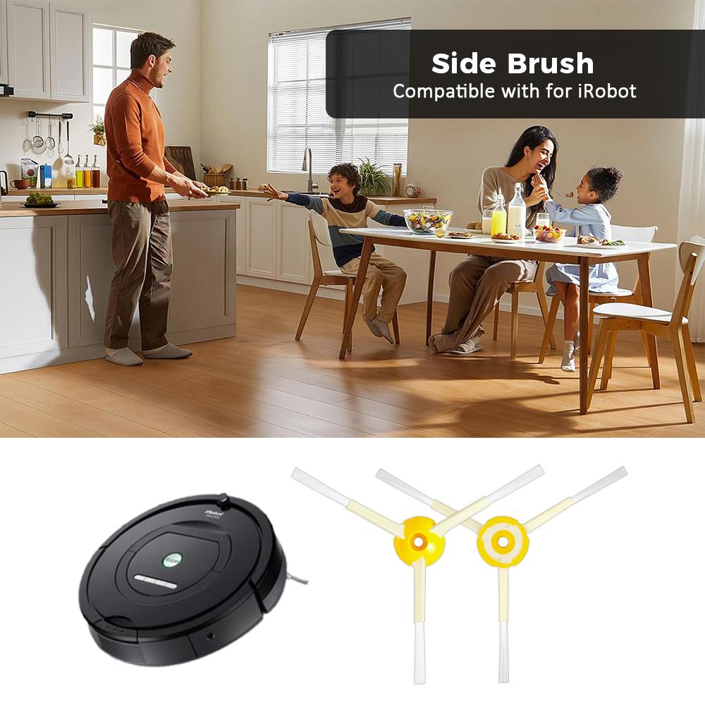 Für iRobot Roomba 700 720 750 760 761 765 770 772 774 775 776 780 782 785 786 790 Saugroboter Hauptseitenbürste Filterrad Teil