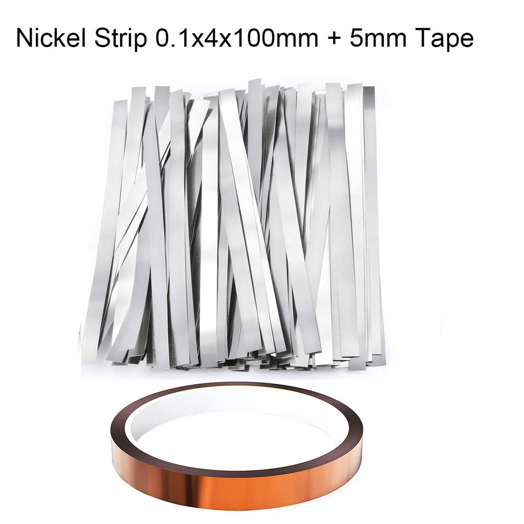 1-10M Li-ion Battery Nickel Plate Nickel Plated /1set Pure Nickel Finger Insulating Tape Connector Spot Welding Machine