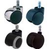 SGY Contemporary Polyurethane 2-Inch PP Wheels Swivel Casters Brake for Office Hotel Hospital Living Room Use Easy Installation