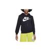New Nike Sweatshirt Sportswear Club Fleece Black Kids' FD2990-010