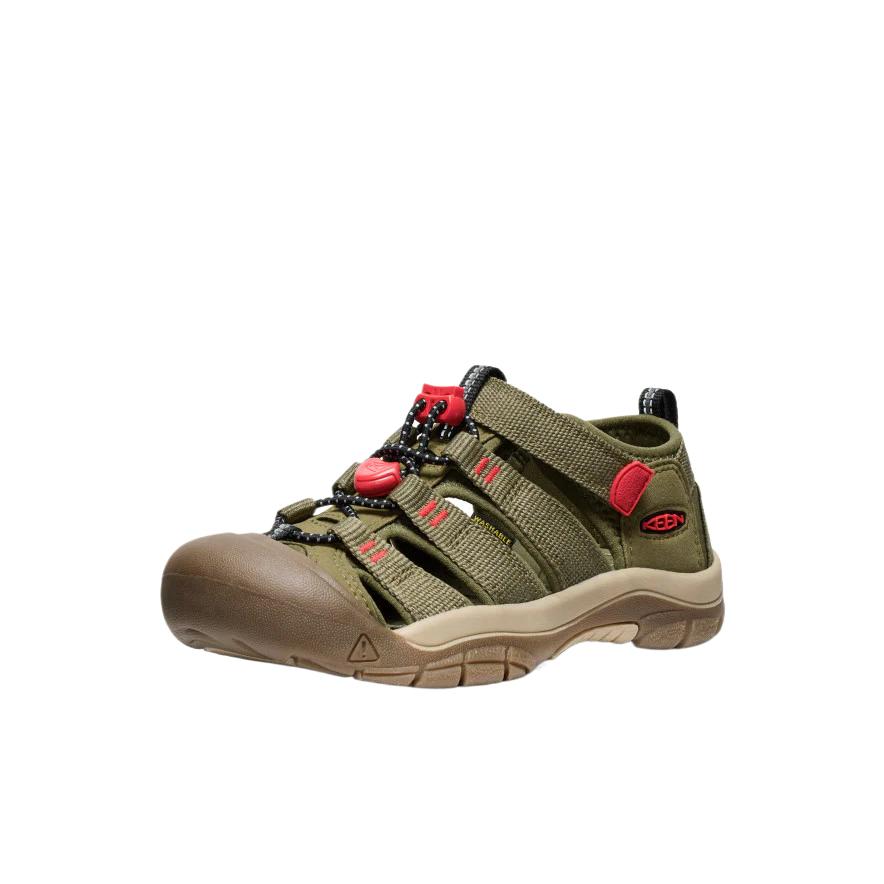 Keen Newport H2 Abrasion Resistant Low Top Children's Sandals Green Teenagers 1030795