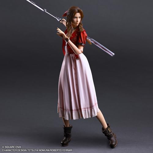 Final Fantasy VII Remake PLAY ARTS Kai Aerith Gainsbourg Reverse PVC Painted Movable Figure
