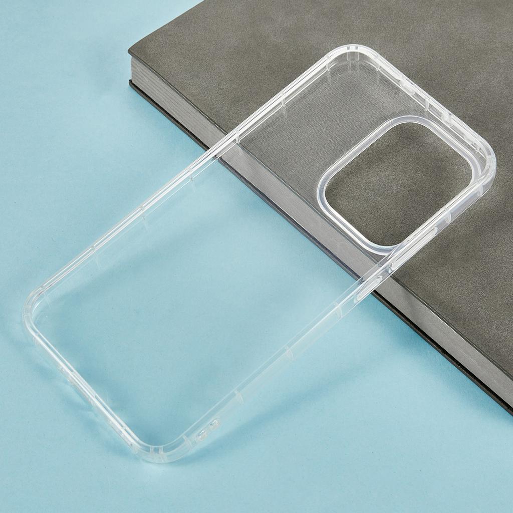 For Oppo Reno13 5G (Global) Case Transparent TPU Phone Back Cover Airbag Protection