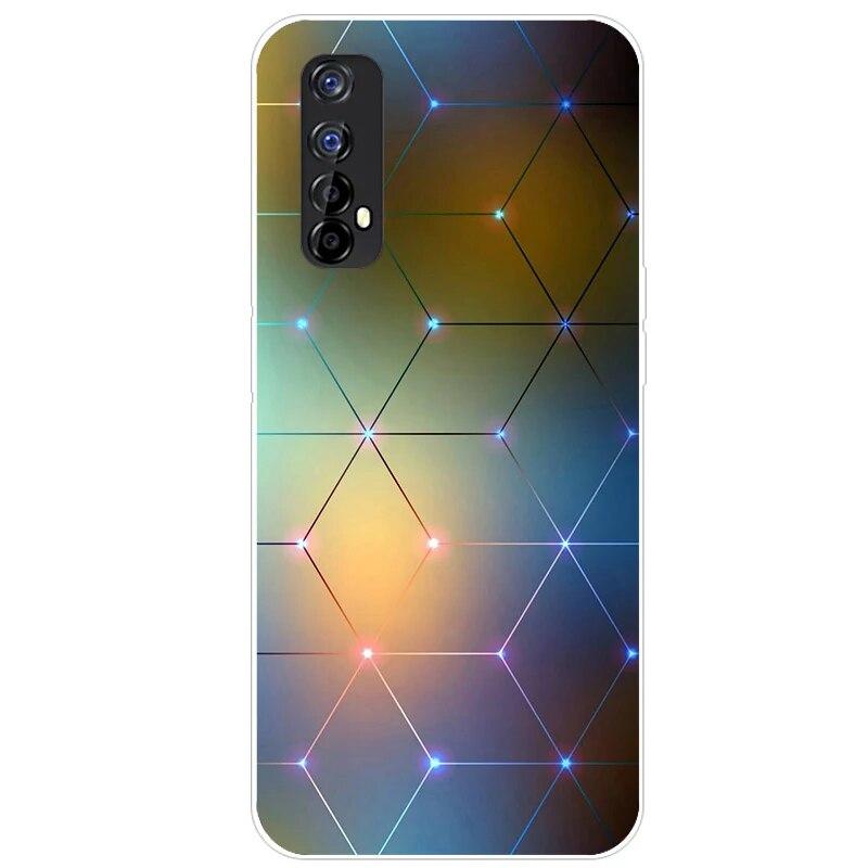

Чохол для Realme 7 для OPPO Realme 7 Pro Обкладинка протиударна м’яка силіконова задня частина TPU для Realme7 7Pro Бампер Coque Capa Funda Realme 7 Pro