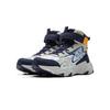 Li Ning Kids Sports Lifestyle Series Synthetic Leather Trendy Comfortable Fleece Shock Absorption Warm High-Top Casual Shoes YKCU186-37