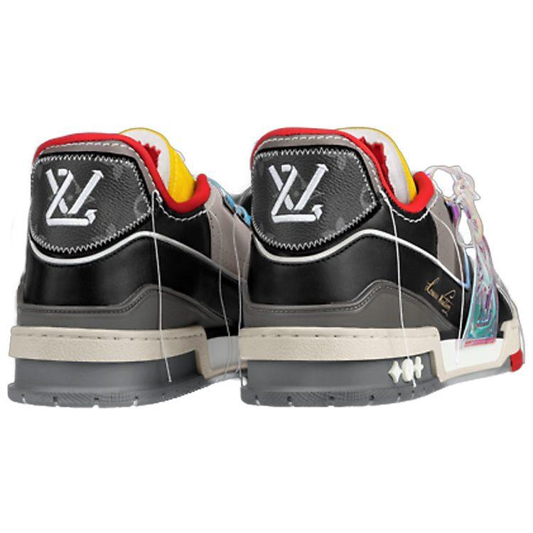 Louis Vuitton Lv Trainers 'Red Multi Color' 1A8Q95