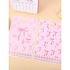 30 Pcs Pink Bow Pattern Tote Bags, Birthday, Family Holiday, Party Decoration Supplies, Gift Packaging Supplies, Candy and Biscuit Tote Bags